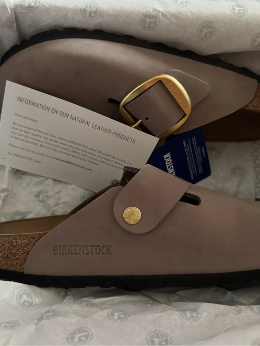 Birkenstock Boston Big Buckle Clogs - Picture 3 of 5